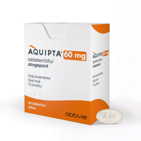 Aquipta 60 mg Tablets 28's