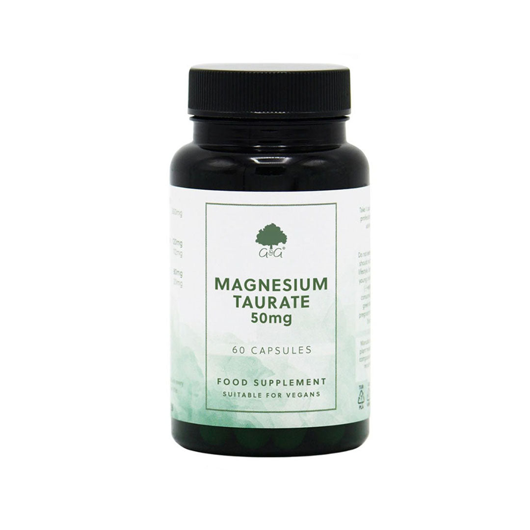 G&G Magnesium Taurate 50mg Cap 60's | Magnesium G&G Magnesium Taurate 50mg Cap 60's | Magnesium