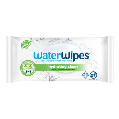 Water Wipes Hydrating Clean 60's