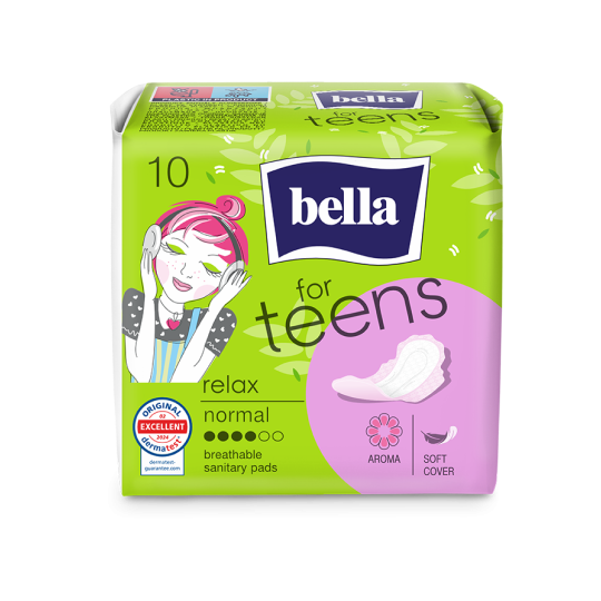 Bella Sanitary Pads for Teens Relax 10’s | Sanitary Pads Bella Sanitary Pads for Teens Relax 10’s | Sanitary Pads