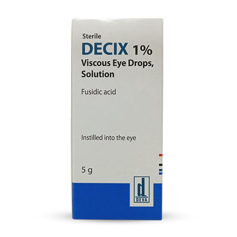 Decix 1% Viscous Eye Drops Solution 5gm