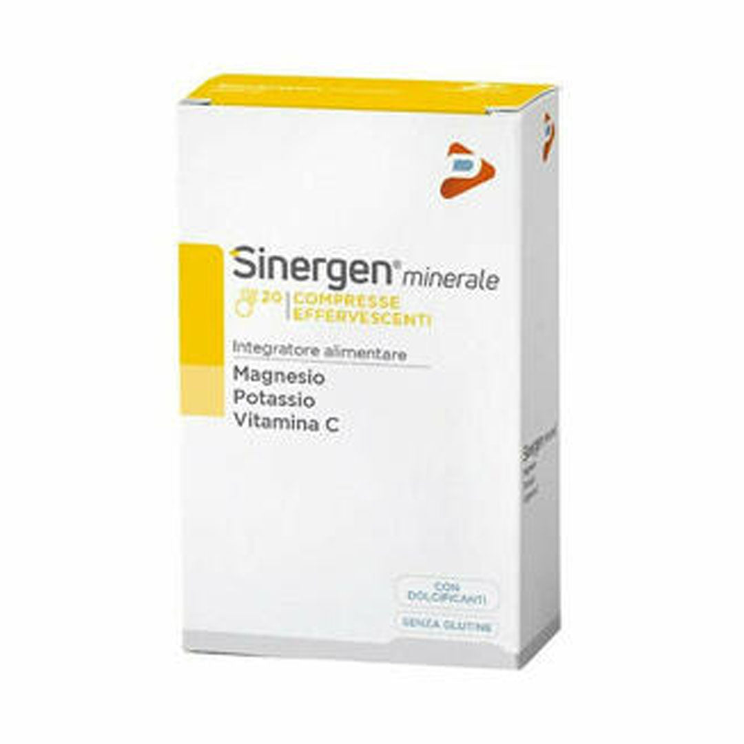 Sinergen Minerale Effervescent Tablets, Pack of 20 | Multiminerals Sinergen Minerale Effervescent Tablets, Pack of 20 | Multiminerals
