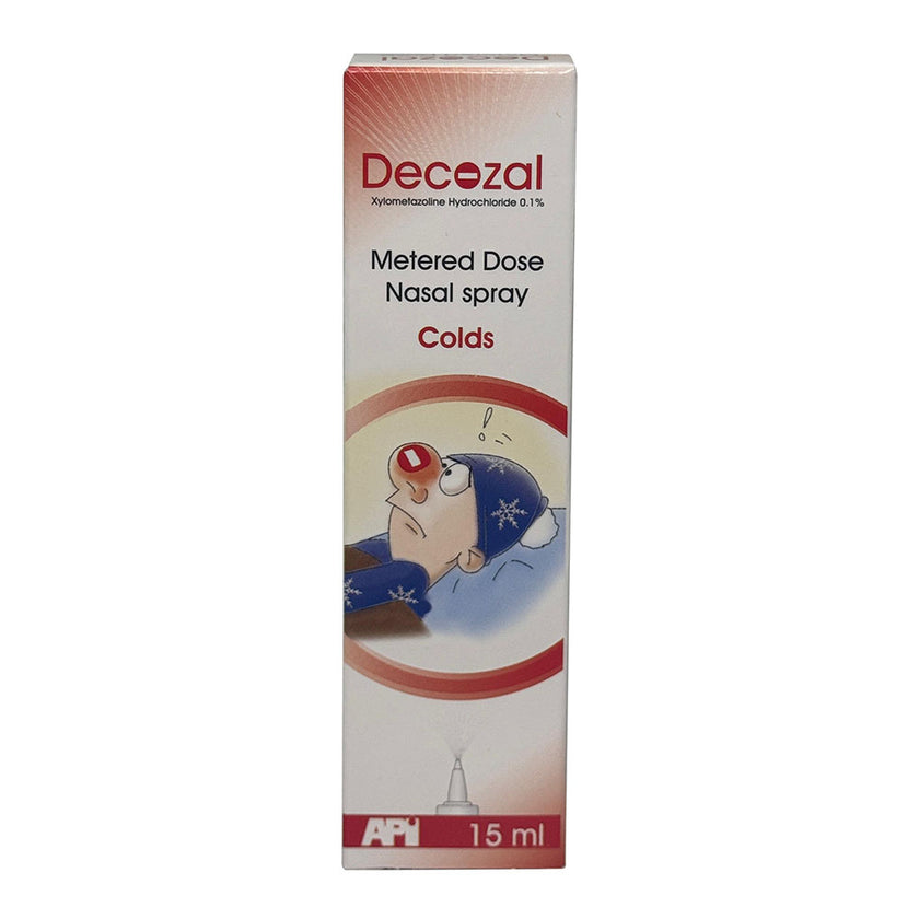 Decozal 0.1% Metered Dose Nasal Spray 15ml | Kulud Pharmacy