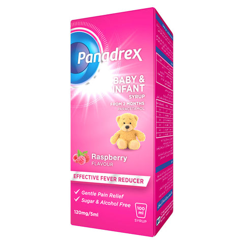 Panadrex Baby & Infant Syrup 120mg/5ml  100ml