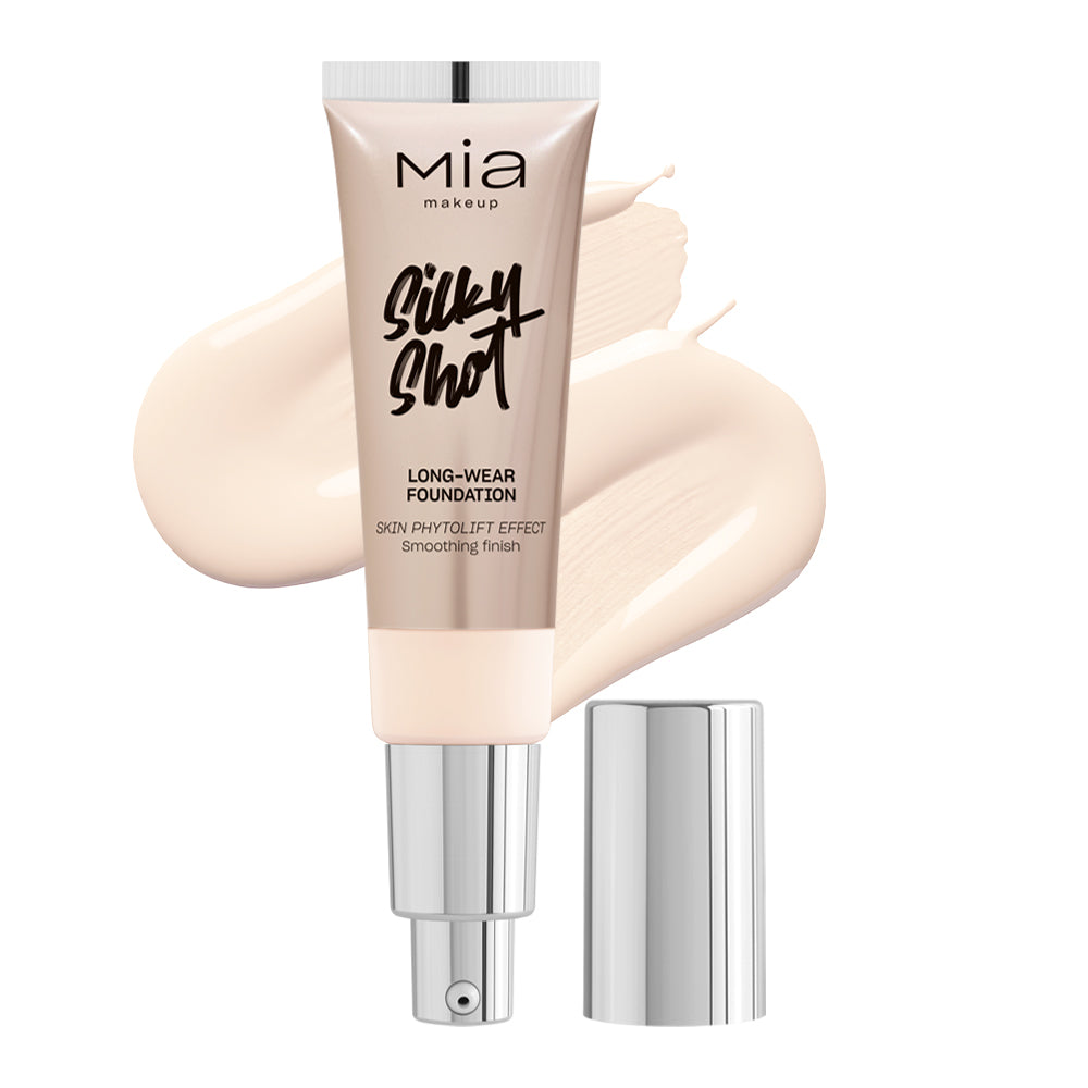 Mia Silky Shot Long-Wear Foundation 01W 30Ml | Concealer Mia Silky Shot Long-Wear Foundation 01W 30Ml | Concealer