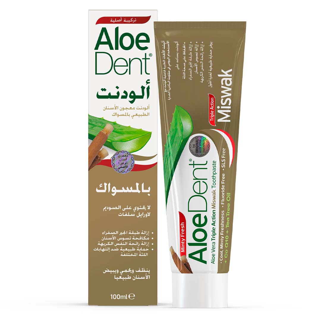 Aloe Dent Miswak Toothpaste 100ml | Toothpastes Aloe Dent Miswak Toothpaste 100ml | Toothpastes
