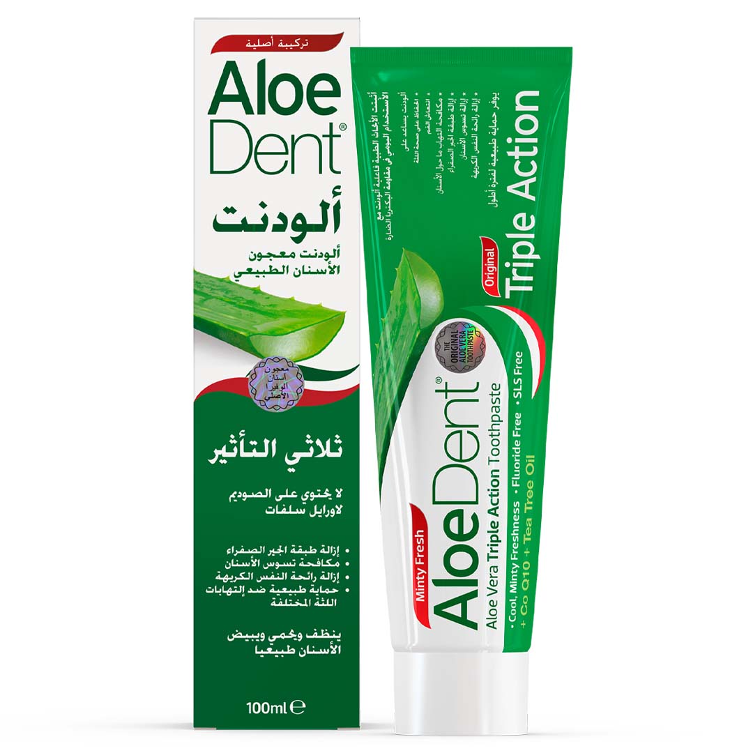 Aloe Dent Triple Action Toothpaste 100ml | Toothpastes Aloe Dent Triple Action Toothpaste 100ml | Toothpastes