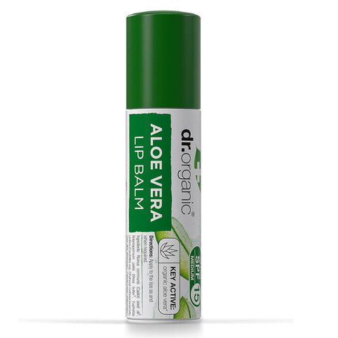 Dr. Organic Aloe Vera Lip Balm SPF 15 - 5.7ml