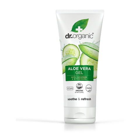 Dr. Organic Aloe Vera Gel with Cucumber 200ml