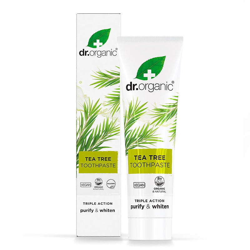 Dr.organic Tea Tree Toothpaste 100ML | Toothpastes Dr.organic Tea Tree Toothpaste 100ML | Toothpastes