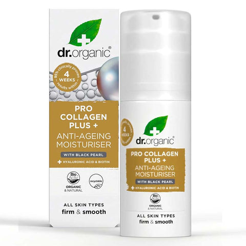 Dr. Organic Pro Collagen Plus - With Black Pearl 50ml