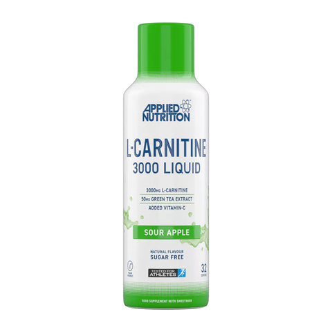 Applied Nutrition L-Carnitine Liquid 3000 Sour Apple 480ml | Kulud Pharmacy Applied Nutrition L-Carnitine Liquid 3000 Sour Apple 480ml | Kulud Pharmacy