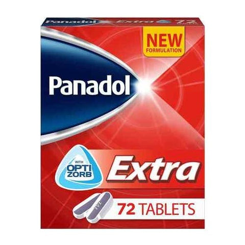 Panadol Extra Optizorb Tab 72'S | Kulud Pharmacy