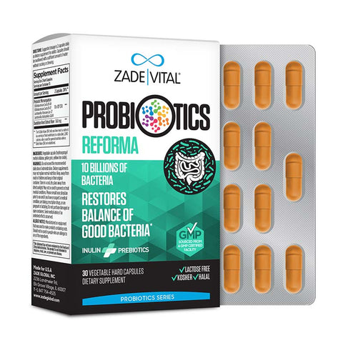 Zade Vital Probiotics Reforma Hard Capsules 30's
