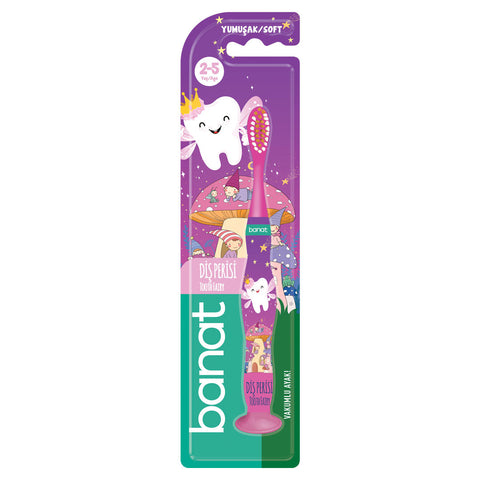 فرشاة أسنان بانات توث فيري للأطفال ناعمة