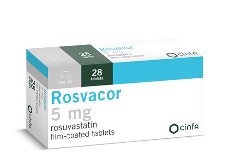 Rosvacor 5Mg Film- Coated Tab 28'S