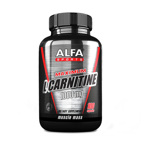 Alfa Sports Max L-Carnitine 1000Mg Cap 100'S | Kulud Pharmacy Alfa Sports Max L-Carnitine 1000Mg Cap 100'S | Kulud Pharmacy