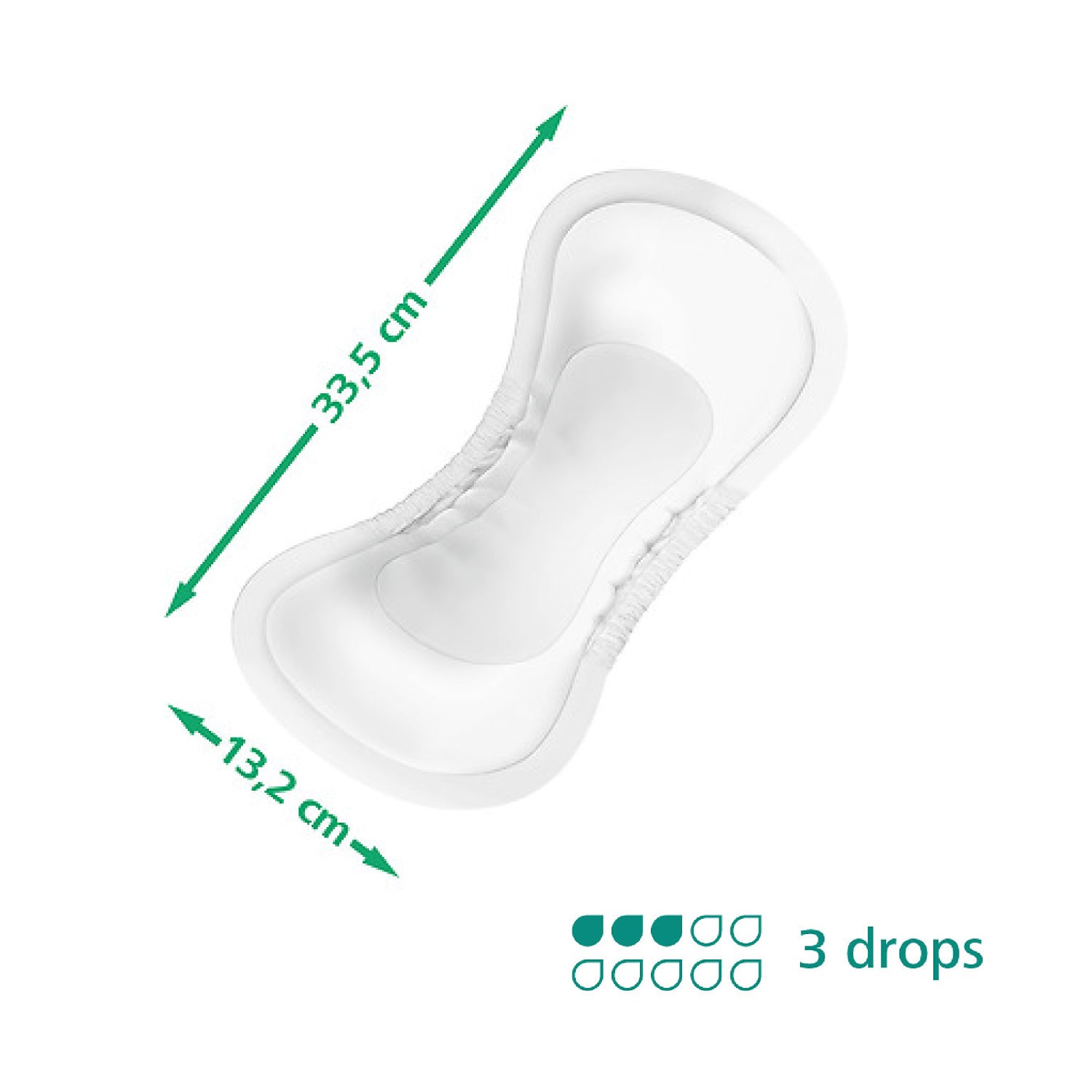 Adult Pad, MoliCare Premium Lady Pad, Sanitary Pad for Incontinence, 3 Drops, 14 pieces / pack | Sanitary Pads Adult Pad, MoliCare Premium Lady Pad, Sanitary Pad for Incontinence, 3 Drops, 14 pieces / pack | Sanitary Pads