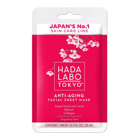 Hada Labo Tokyo Anti-Aging Facial Sheet Mask (1 Sheet)