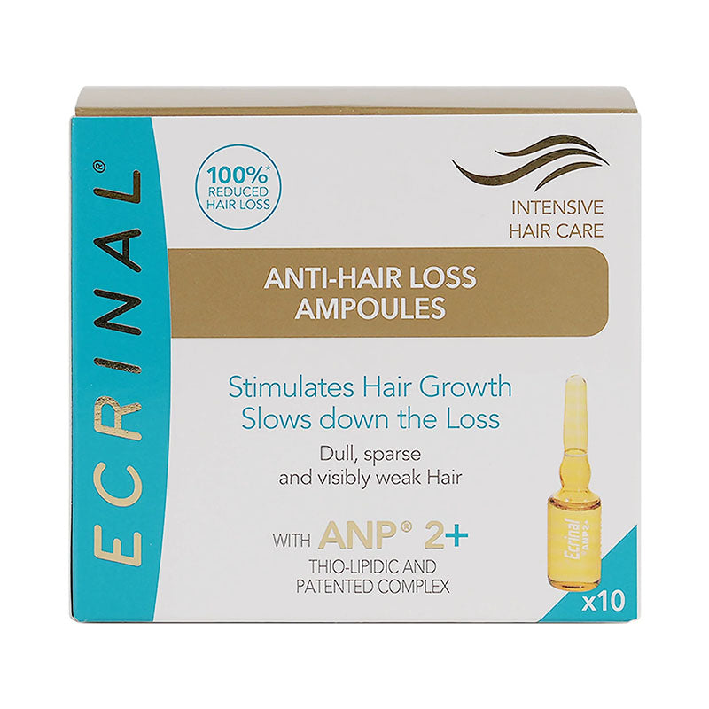 Ecrinal Anti Hair Loss Ampoules With Anp2+ 10X5Ml | Hair Loss Ecrinal Anti Hair Loss Ampoules With Anp2+ 10X5Ml | Hair Loss