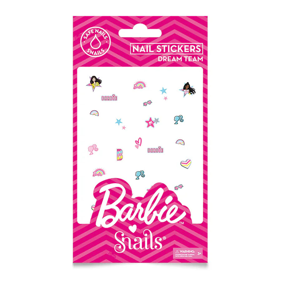 Barbie Snails Nail Stickers - Dream Team | Nail Beauty Barbie Snails Nail Stickers - Dream Team | Nail Beauty