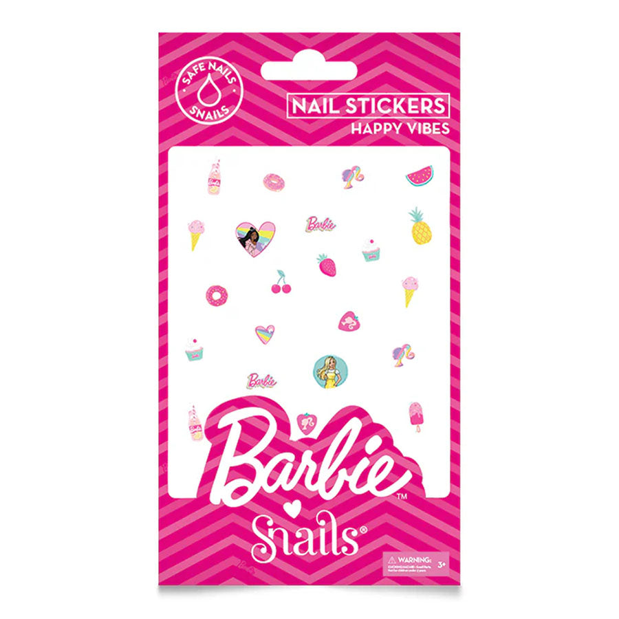 Barbie Snails Nail Stickers - Happy Vibes | Nail Beauty Barbie Snails Nail Stickers - Happy Vibes | Nail Beauty