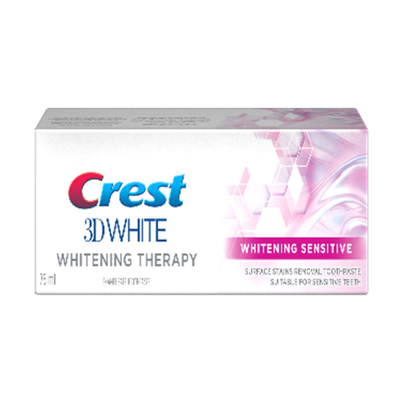 Crest 3D White Whitening Therapy Sensitive Toothpaste 75ml | Toothpastes Crest 3D White Whitening Therapy Sensitive Toothpaste 75ml | Toothpastes