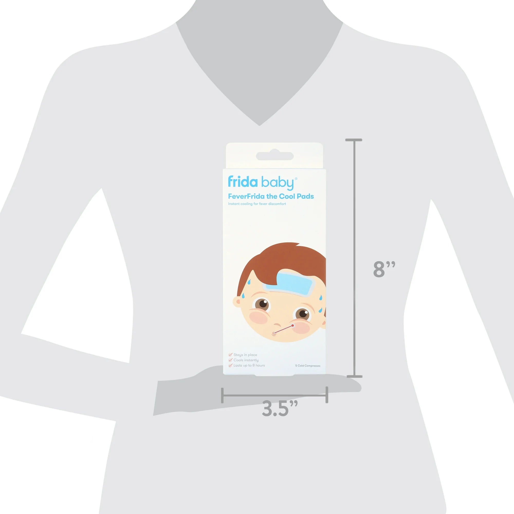 Frida Baby Fever Cool Pads 5's | Fever Baby & Kid Frida Baby Fever Cool Pads 5's | Fever Baby & Kid