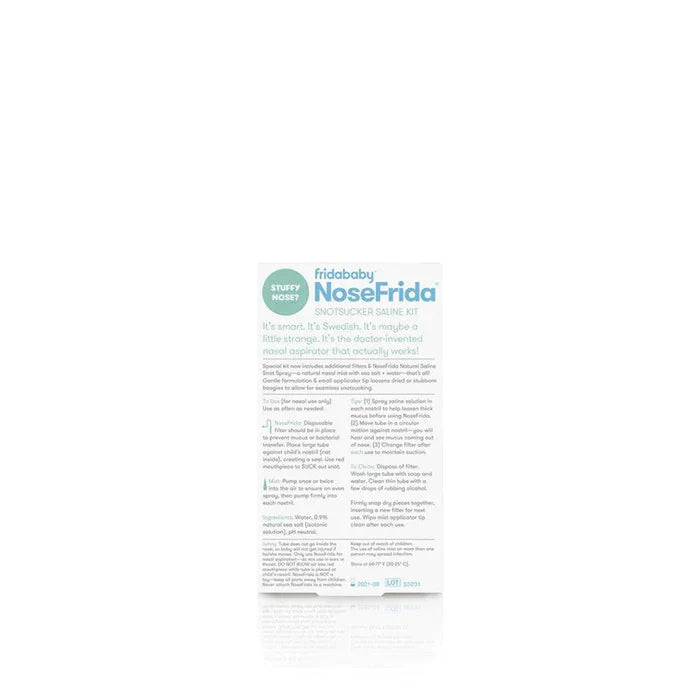 Frida Baby Nose SnotSucker Saline Kit | Nose Care Solutions Frida Baby Nose SnotSucker Saline Kit | Nose Care Solutions