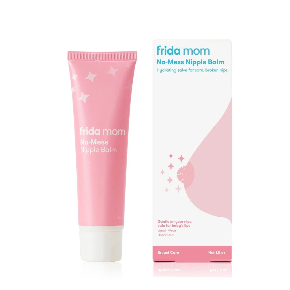 Frida Mom No-Mess Nipple Balm 1.5 oz | Breast Care, Breastfeeding Essentials Frida Mom No-Mess Nipple Balm 1.5 oz | Breast Care, Breastfeeding Essentials