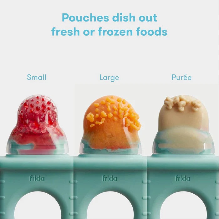 Frida Baby Push Pop Feeder Set 3ct Tip | Baby Feeding Essentials Frida Baby Push Pop Feeder Set 3ct Tip | Baby Feeding Essentials
