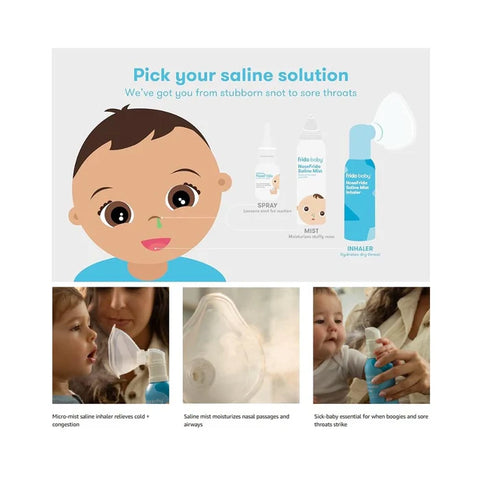 Frida Baby Nose Saline Mist Inhaler 80g | Kulud Pharmacy