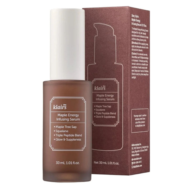 Klairs Maple Energy Infusion Serum 30ml | Anti Aging Klairs Maple Energy Infusion Serum 30ml | Anti Aging
