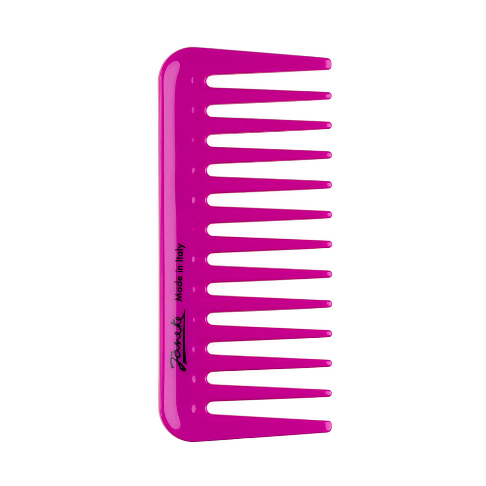 Janeke Small Super Comb Pink Fluo 2 | Hair Accessories Janeke Small Super Comb Pink Fluo 2 | Hair Accessories