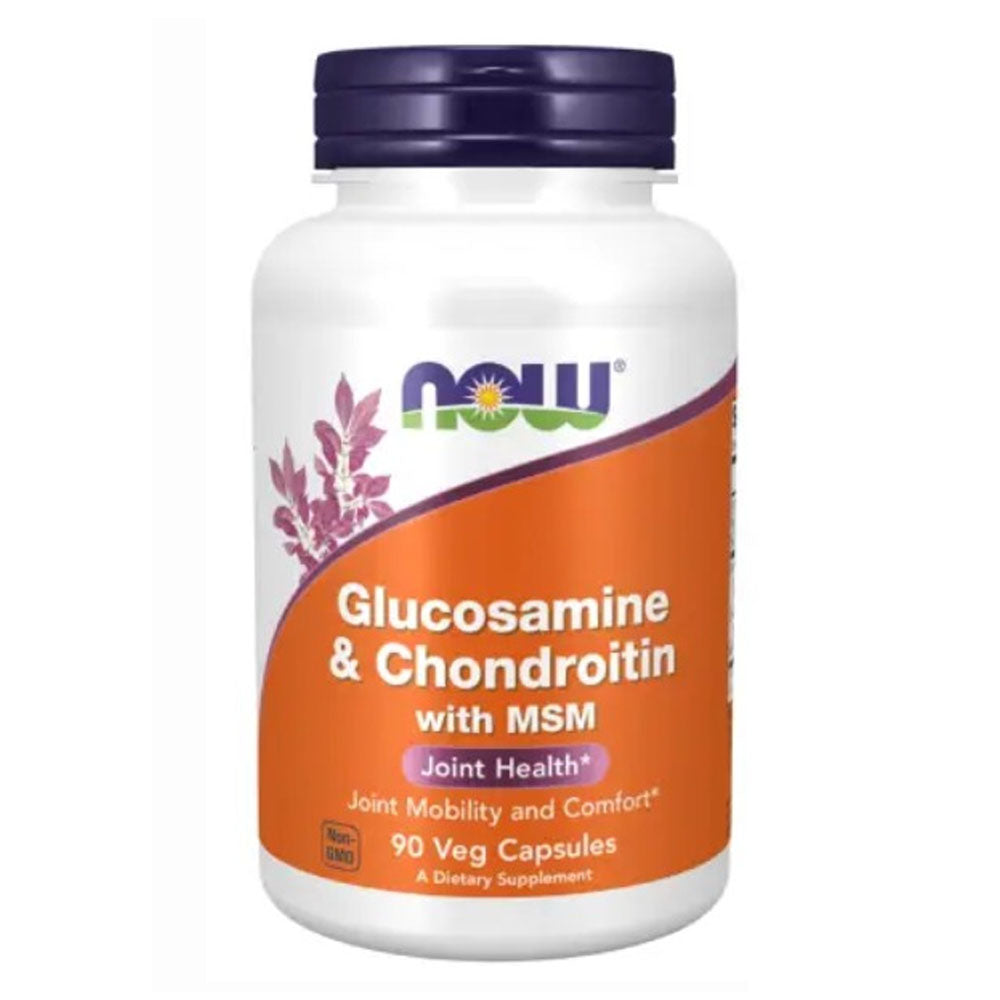 NOW Glucosamine & Chondroitin With MSM Cap 90'S | Senior's health NOW Glucosamine & Chondroitin With MSM Cap 90'S | Senior's health