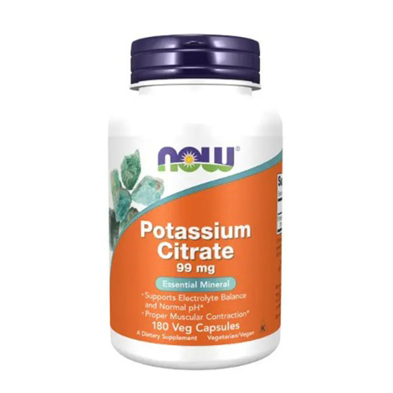 Now Potassium Citrate 99mg Capsules 180's | Potassium Now Potassium Citrate 99mg Capsules 180's | Potassium