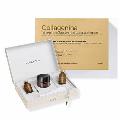 Collagenina Face Pack with 6 Collagens Grade 2 - 2x30ml / 1x50ml