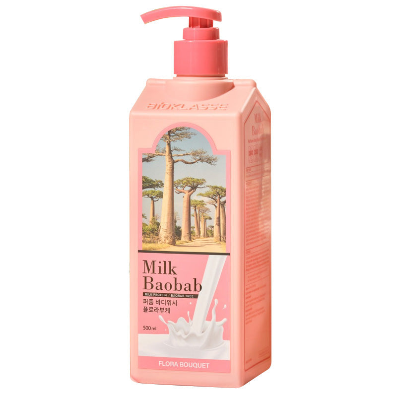 Milk Baobab Perfume Body Wash Flora Bouquet 500ml | Body Cleansers Milk Baobab Perfume Body Wash Flora Bouquet 500ml | Body Cleansers