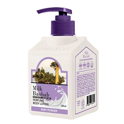 Milk Baobab Perfume Body Lotion Baby Powder 250ml