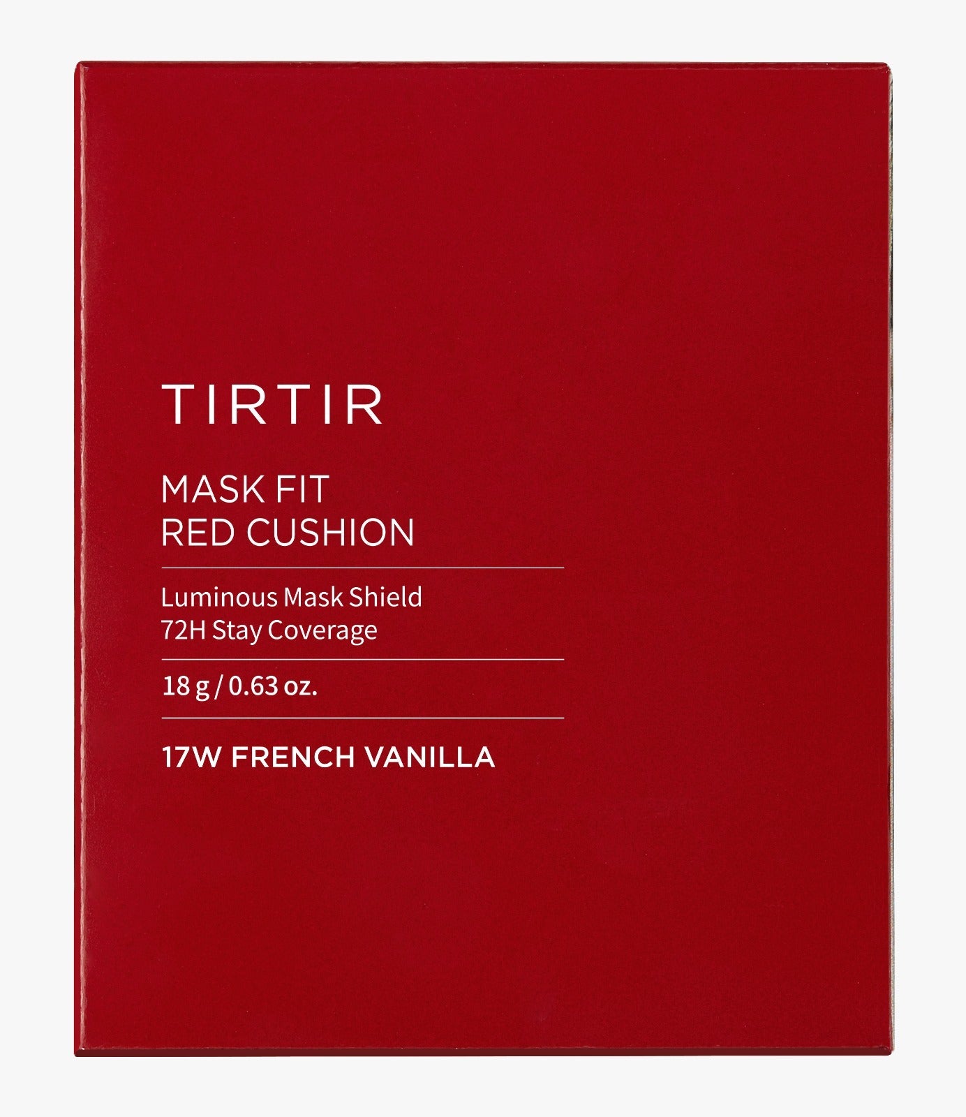 Tirtir Mask Fit Red Cushion 17W French Vanilla(mini) 4.5G / 0.15 OZ | Foundation