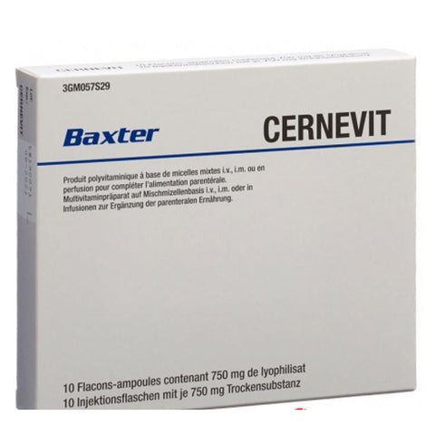 Cernevit Powder for Injection Vials 10's
