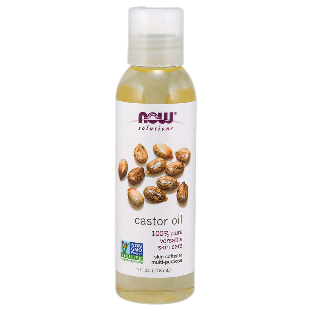 NOW Pure Castor Oil 118ml | Hair Serums & Oils NOW Pure Castor Oil 118ml | Hair Serums & Oils
