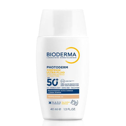 Bioderma Photoderm XDefense Ultra-Fluid SPF50+ Shade T02 Light 40ml