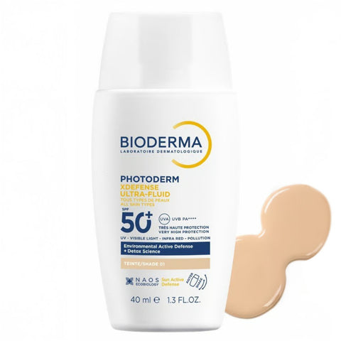 Bioderma Photoderm X-Defense Ultra-Fluid SPF50+ Shade T01 Very Light 40 ml