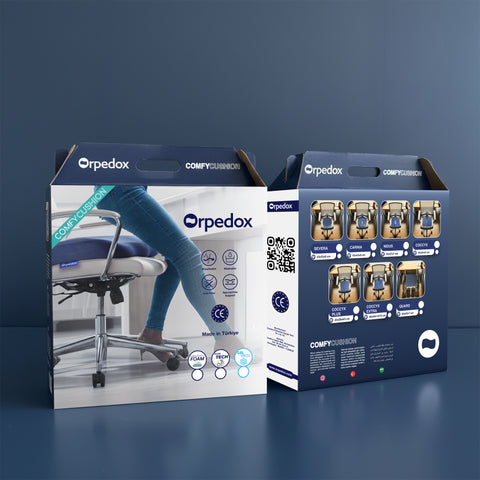 Orpedox Severa hemorrhoid Visco Cushion w/Box 43x43x9 cm