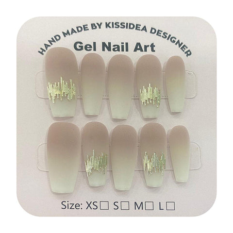 كيس آيديا أظافر جل أومبري نبض القلب