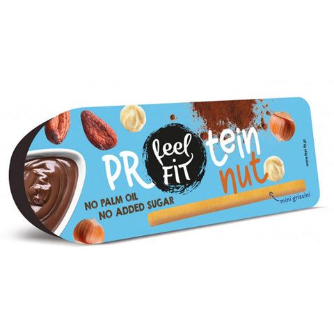 Feel Fit Protein Hazelnut Spread with Mini Grissini 25 g