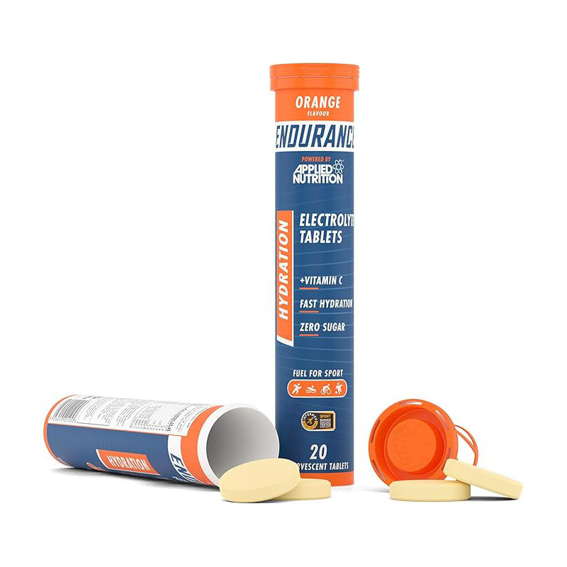 Applied Nutrition Endurance Hydration Orange Tab 4g x 20's | Hydration & Electrolytes Applied Nutrition Endurance Hydration Orange Tab 4g x 20's | Hydration & Electrolytes