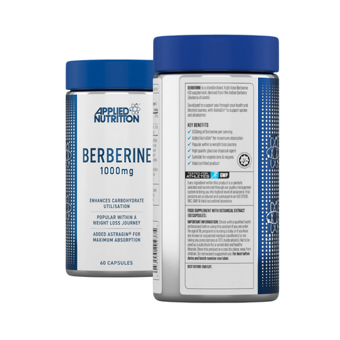 Applied Nutrition Berberine 1000mg Cap 60's