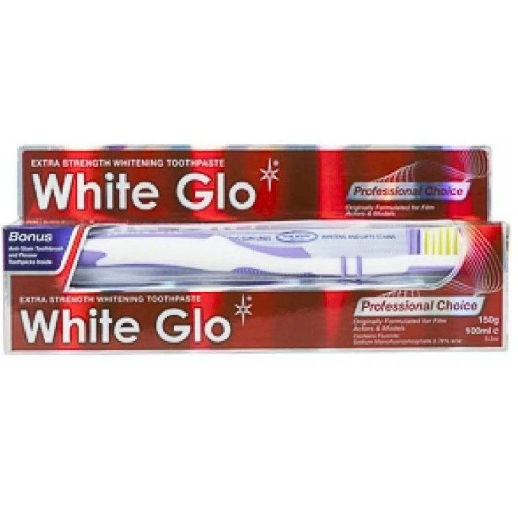 White Glo Professional Choice Whitening Toothpaste 150G/100ML | Toothpastes White Glo Professional Choice Whitening Toothpaste 150G/100ML | Toothpastes